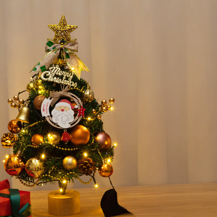 Exclusive table Christmas tree with lighting