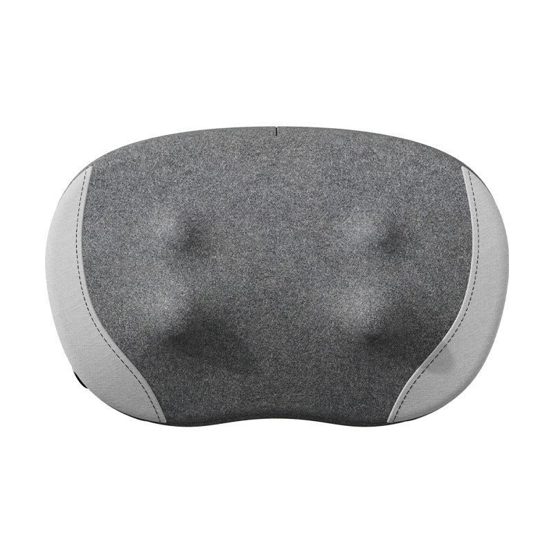 Massage headrest for car with heating function