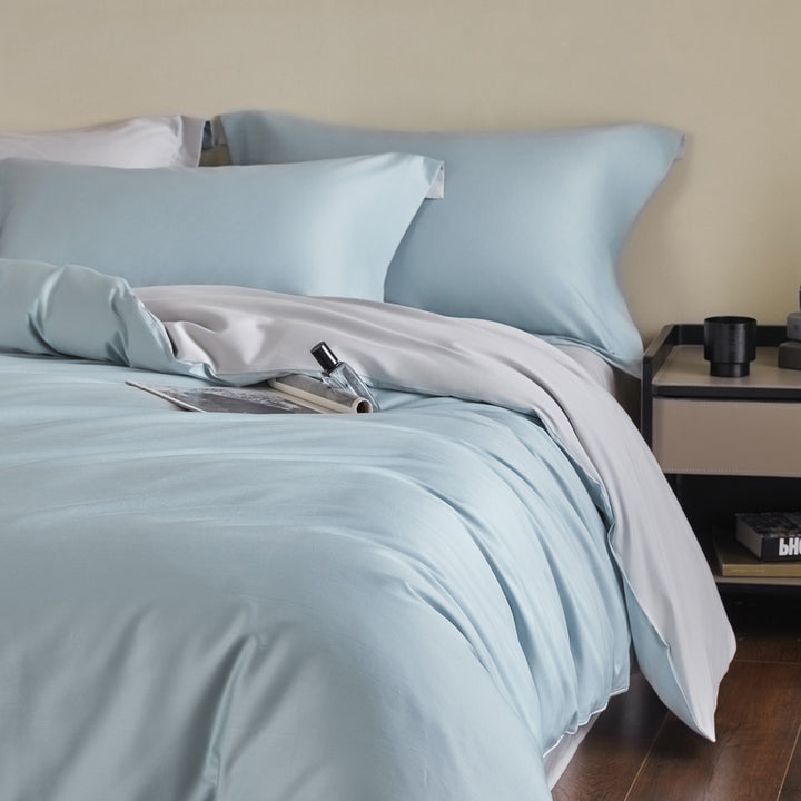 Cotton Bedding Set, Long Staple, Solid Color