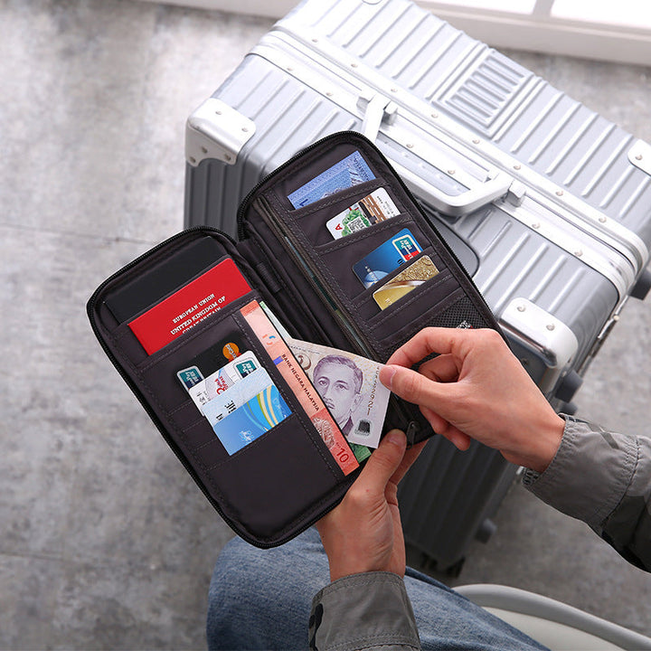 BowLift | Multi-Pocket Family Travel Document Bag