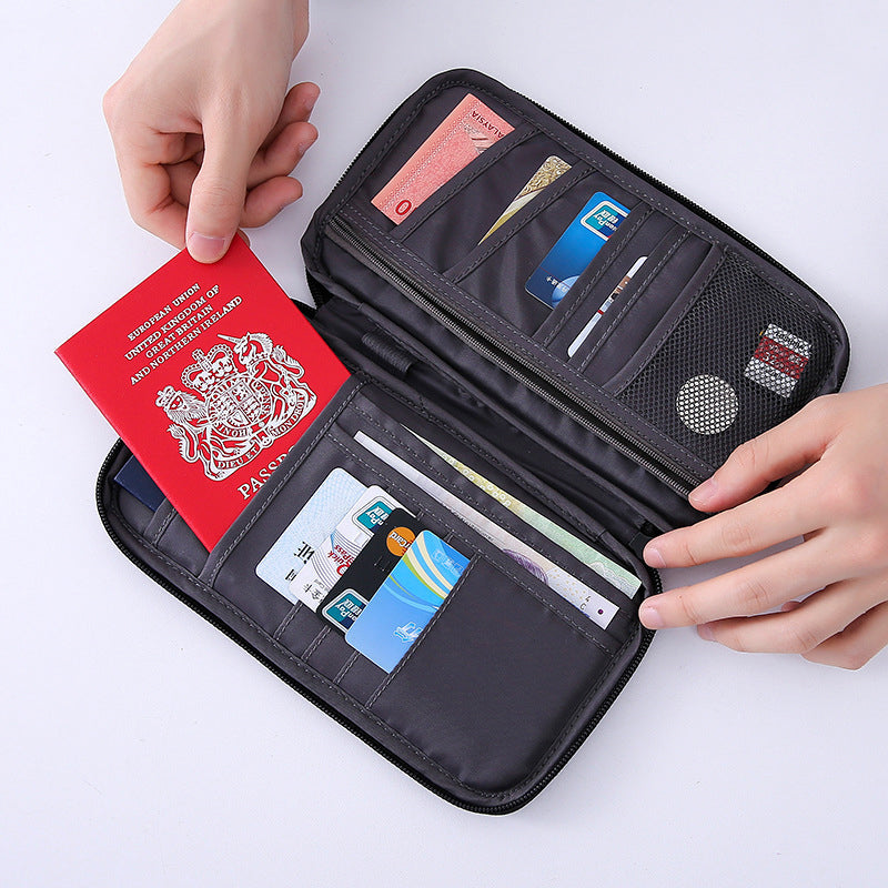 BowLift | Multi-Pocket Family Travel Document Bag