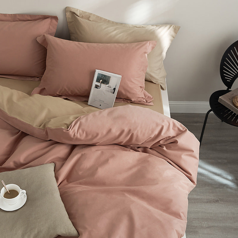 Cotton bedding set, 4-piece, winter edition