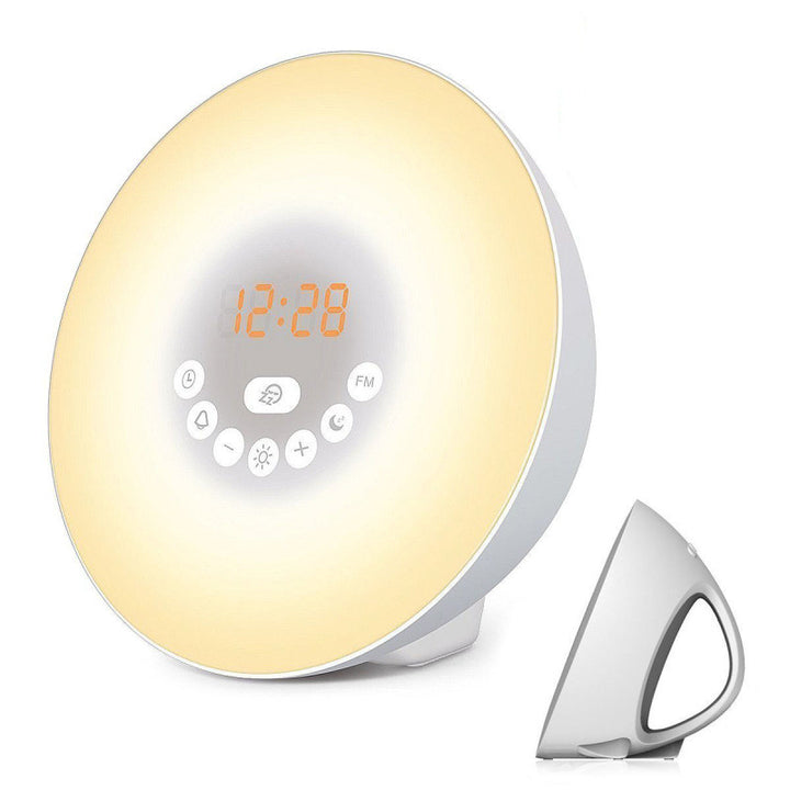 LED Sunrise Alarm Clock with Mood Light