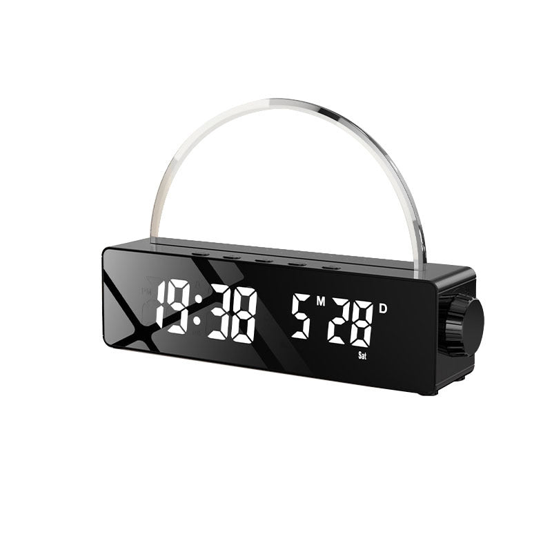 Smart LED alarm clock with light effects and alarm function