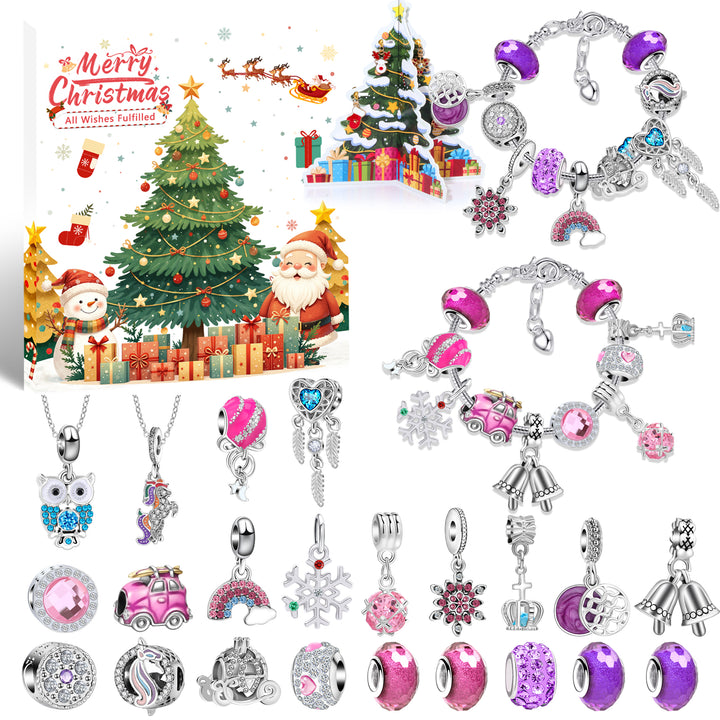 BowLift | Christmas DIY Crystal Santa Blind Box Jewelry