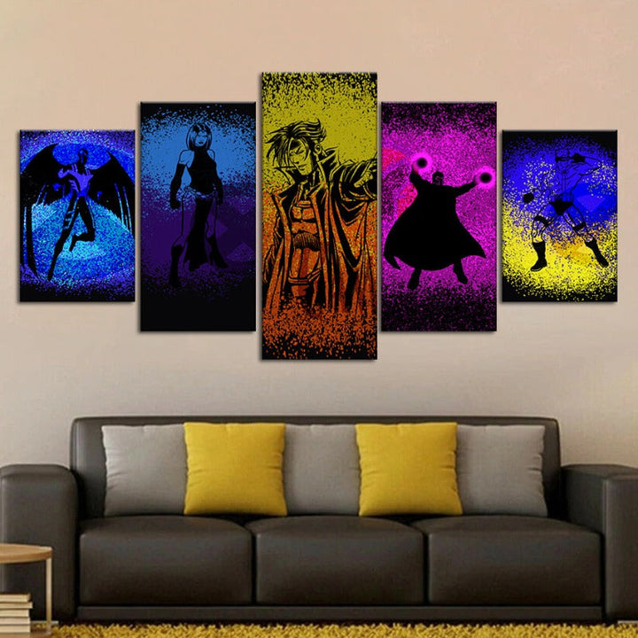 X-Men Characters - Canvas Wall Art Painting | Bowlift