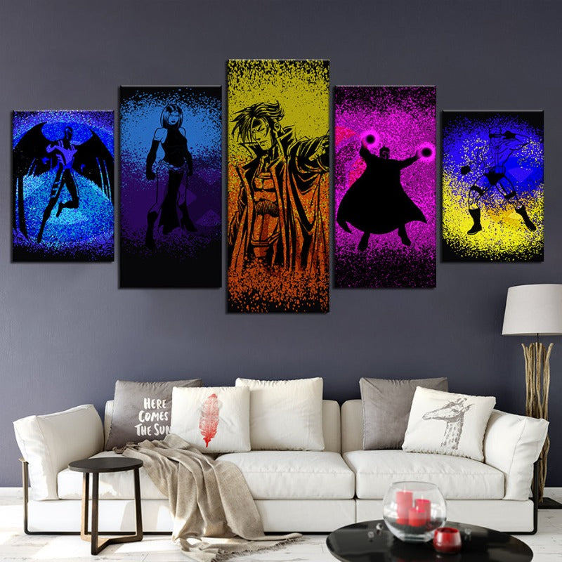 X-Men Characters - Canvas Wall Art Painting | Bowlift