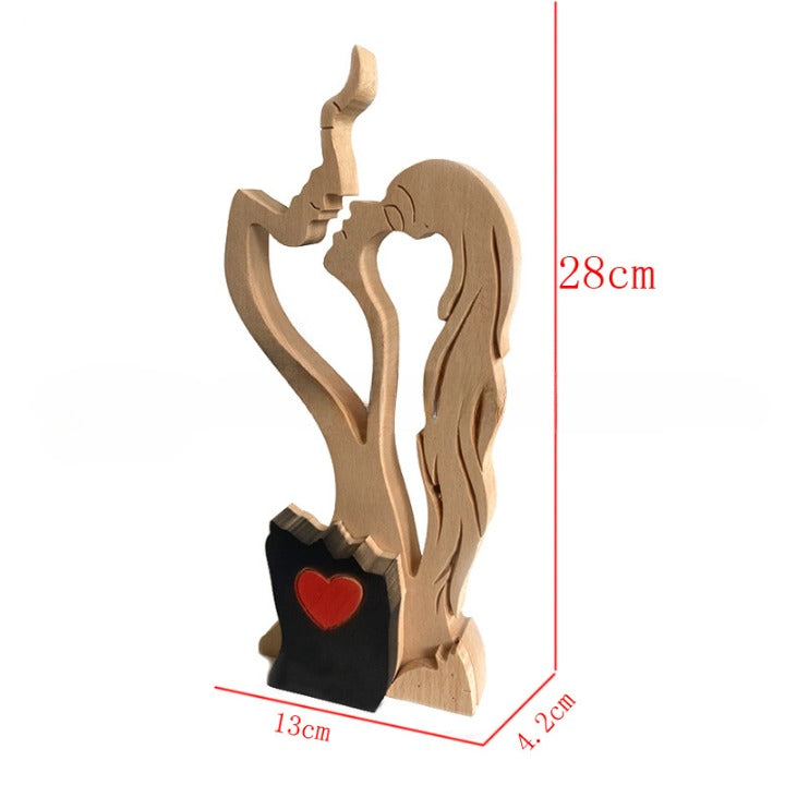 Love Eternal Wooden Decoration Ornaments | Bowlift