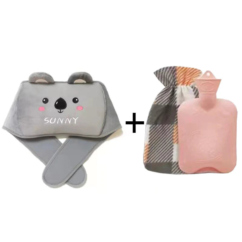 BowLift | Refillable Plush Hot Water Bottle Belt
