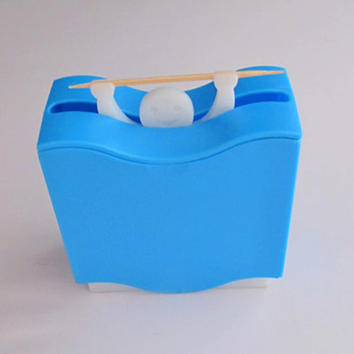 BowLift | Smiling Strongman Weightlifter Toothpick Box