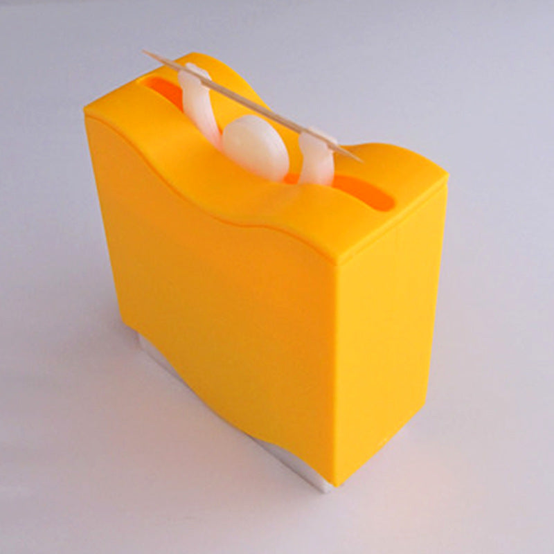 BowLift | Smiling Strongman Weightlifter Toothpick Box