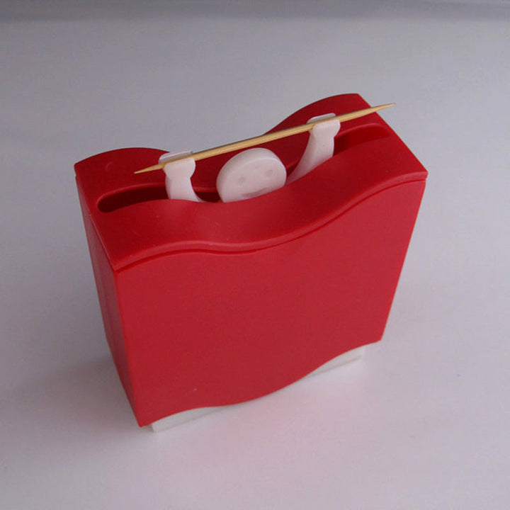 BowLift | Smiling Strongman Weightlifter Toothpick Box