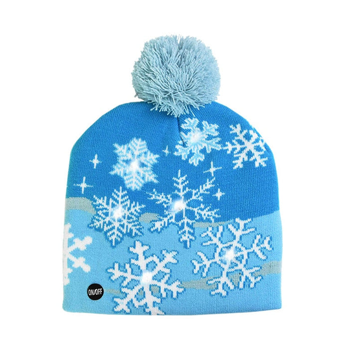 BowLift | 🎅LED Christmas Knitted Hats Light up Xmas Beanie