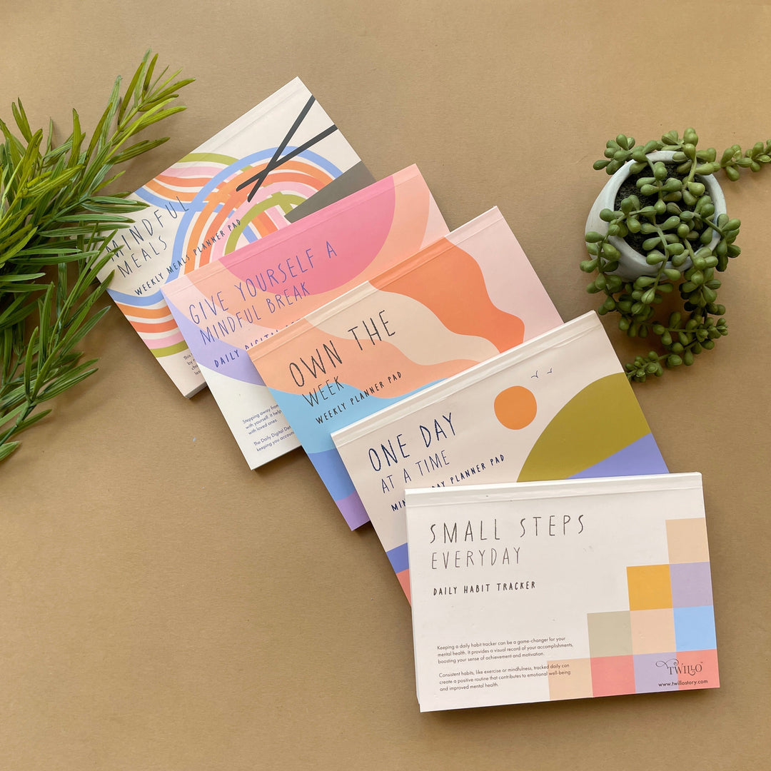 BowLift | The Productivity and Wellbeing Planner Set of 5