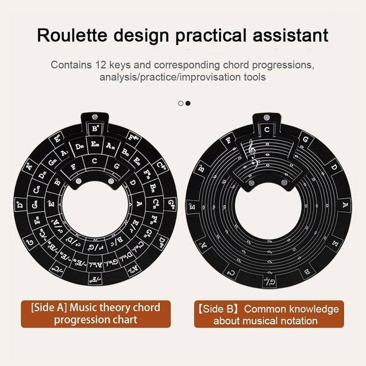 BowLift | Guitar Music Theory Disk Circle of Fifths