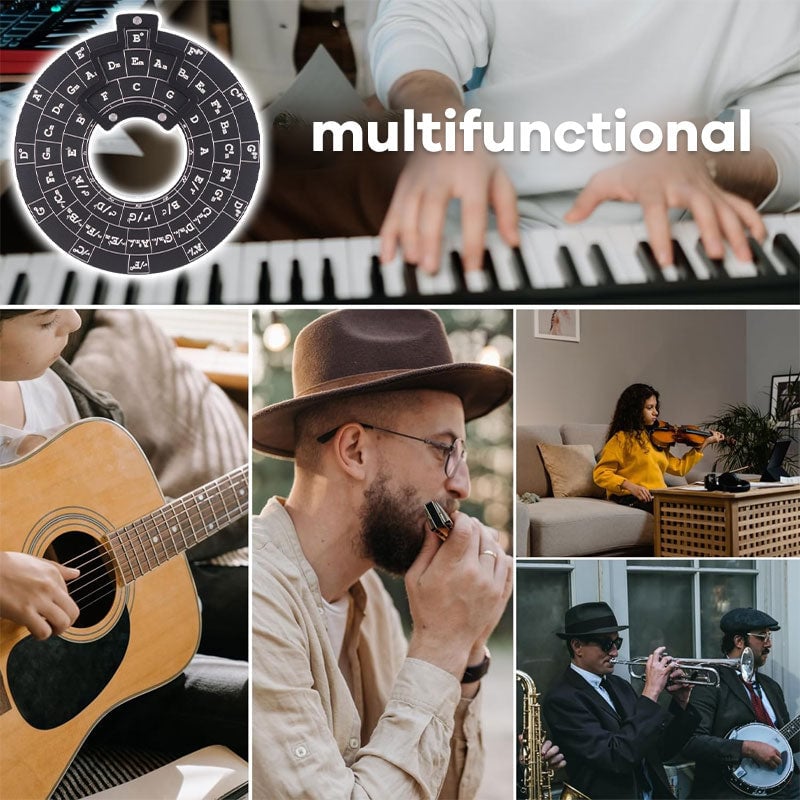 BowLift | Guitar Music Theory Disk Circle of Fifths