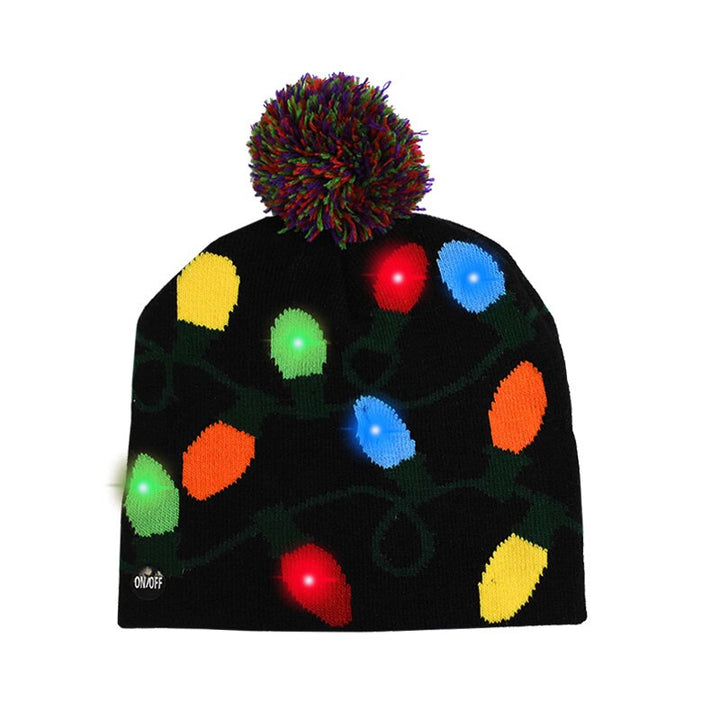 BowLift | 🎅LED Christmas Knitted Hats Light up Xmas Beanie