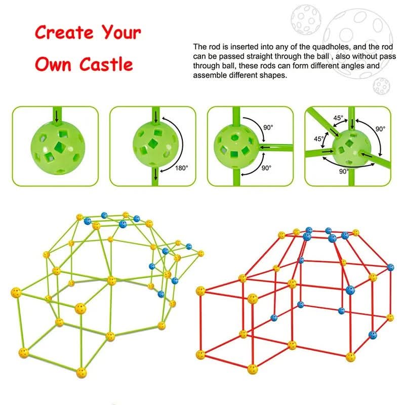 BowLift | Creative tent for playful learning and building