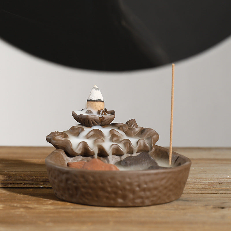 Artistic Waterfall Incense Holder