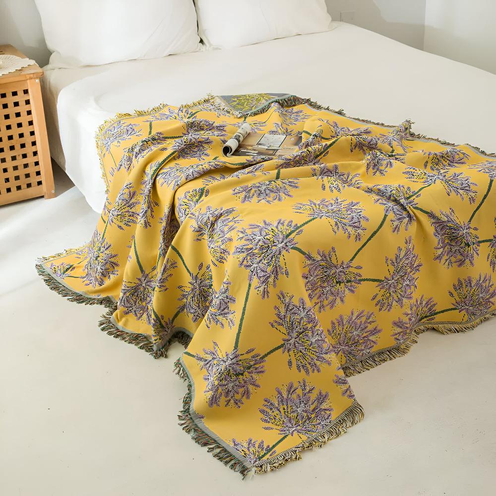 BowLift | Agapanthus Tassel Blanket