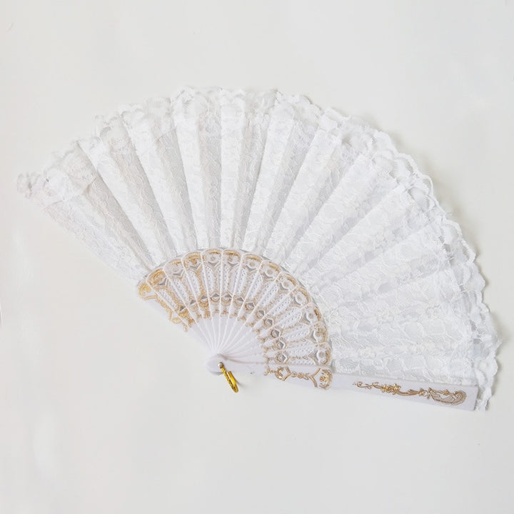 Ladies Lace Fan Bowlift