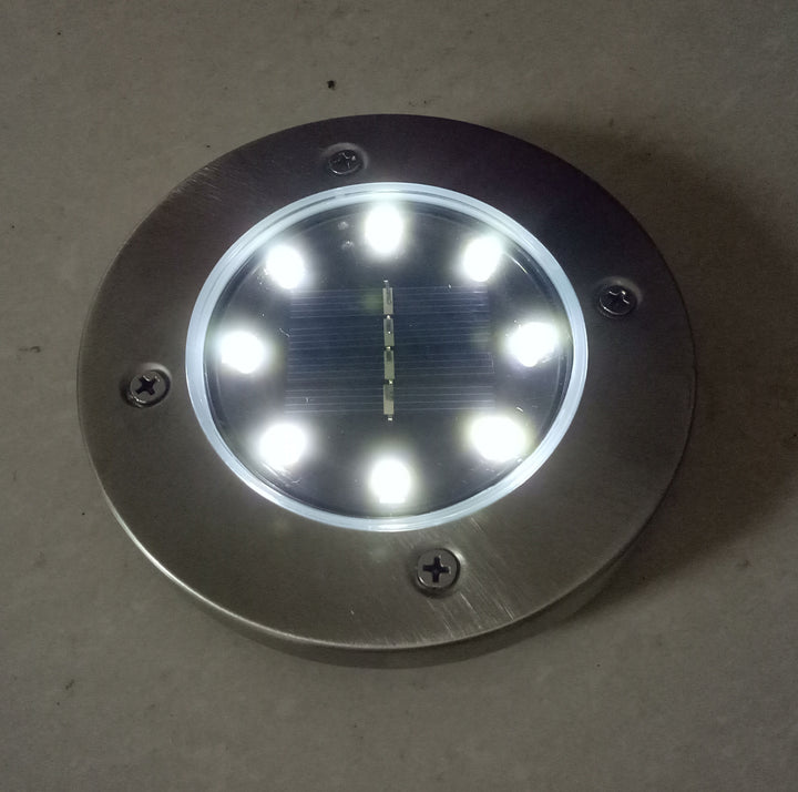 Solar-Powered Address Number Light