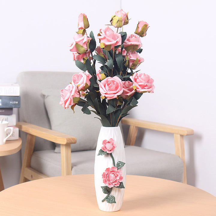 Elegant Floral Arrangement Bowlift