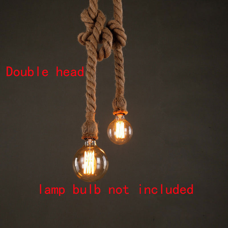 Rustic Rope Pendant Lighting