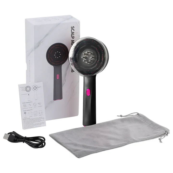 BowLift | Hair Growth Massage Comb - Red Light Scalp Massager