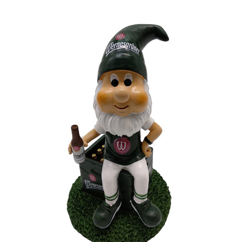Playful Beer Garden Gnome Figurine