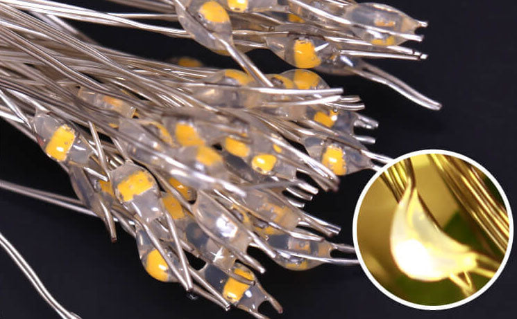 BowLift | Feather LED Atmosphere USB Remote Control Copper Wire Light String