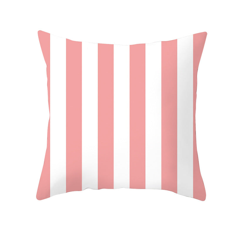 Decorative Tile-Pattern Throw Pillow Cover