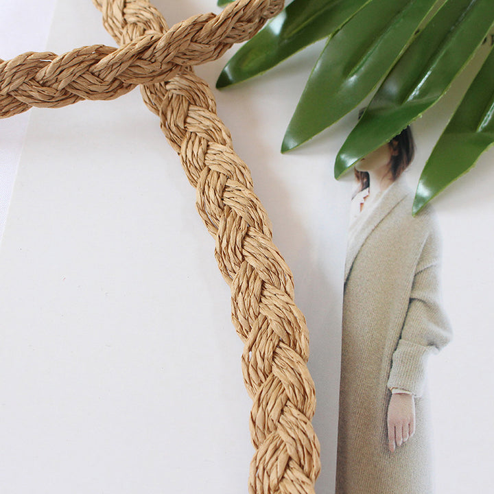 Handmade Straw Bag Bowlift