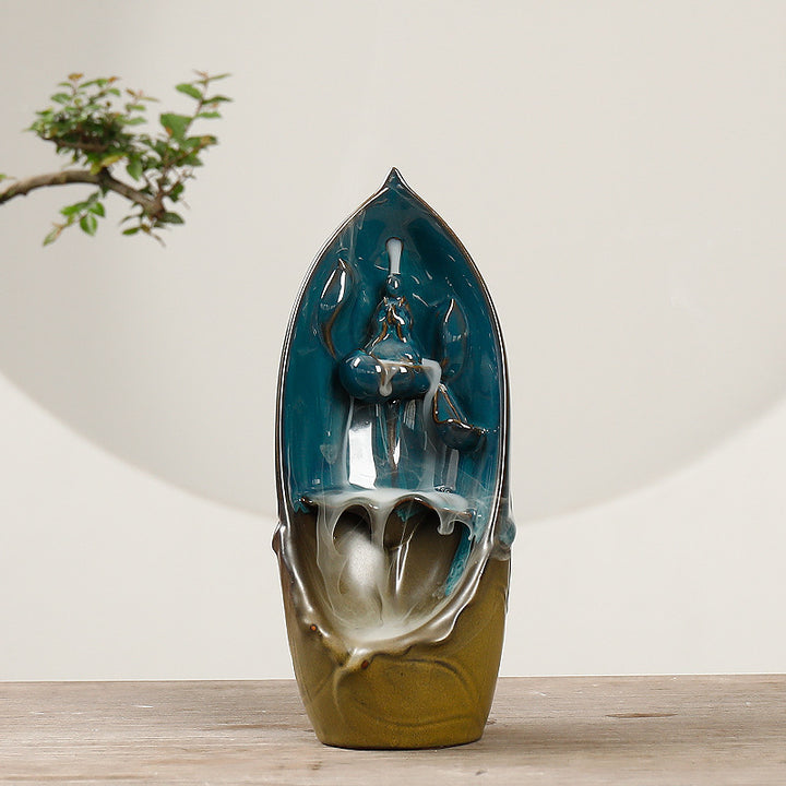 Decorative Ceramic Incense Waterfall