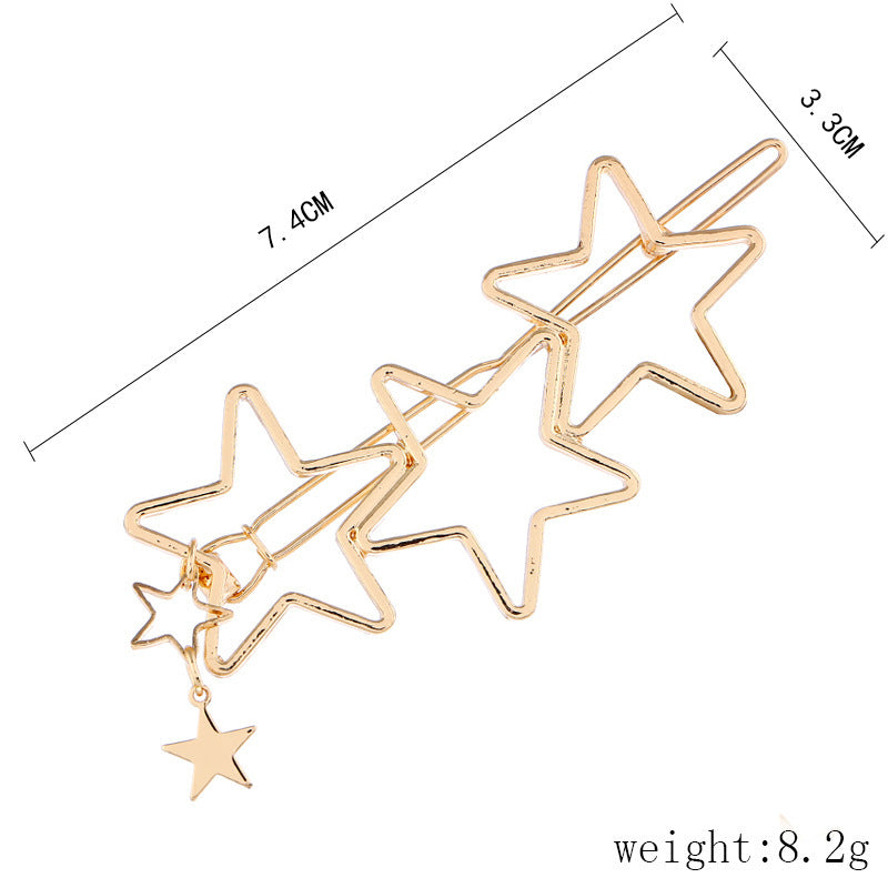 Heart-Shaped Hair Clip Bowlift