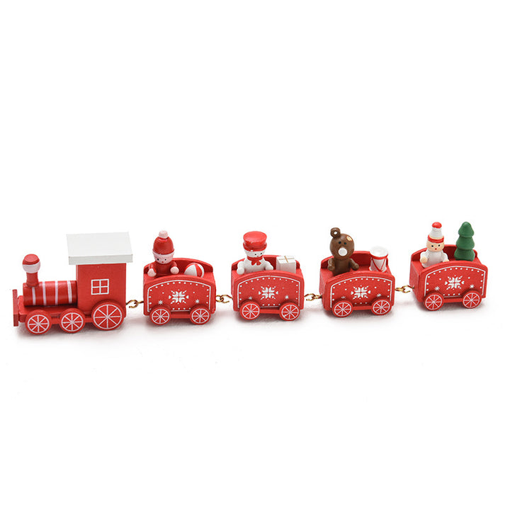 Christmas Train Decoration Figure Set