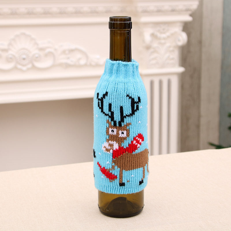 Decorative Wine Bottle Sweater Cover Bowlift
