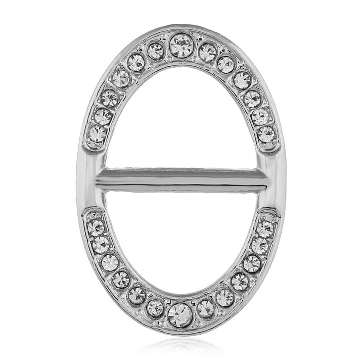 Decorative Rhinestone-Embellished Brooch Bowlift