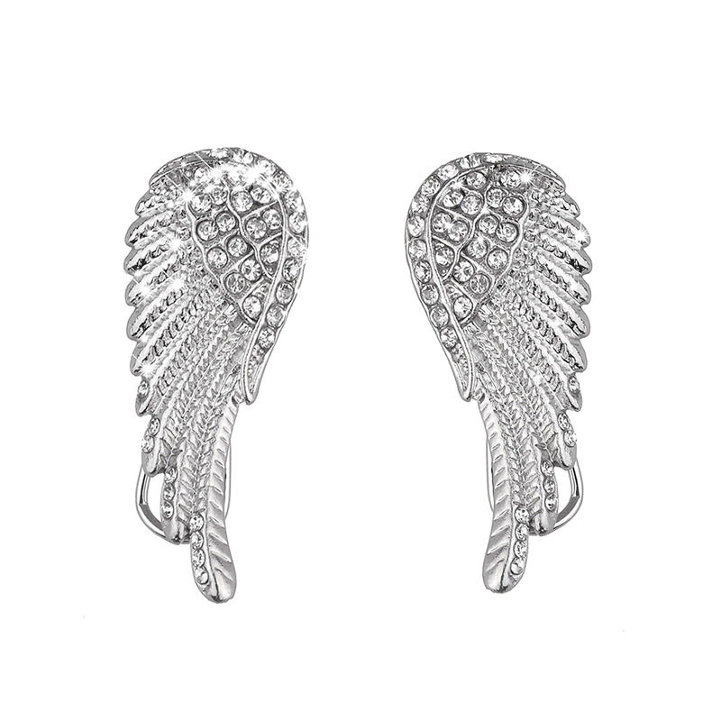 Crystal Wing-Inspired Brooch Bowlift
