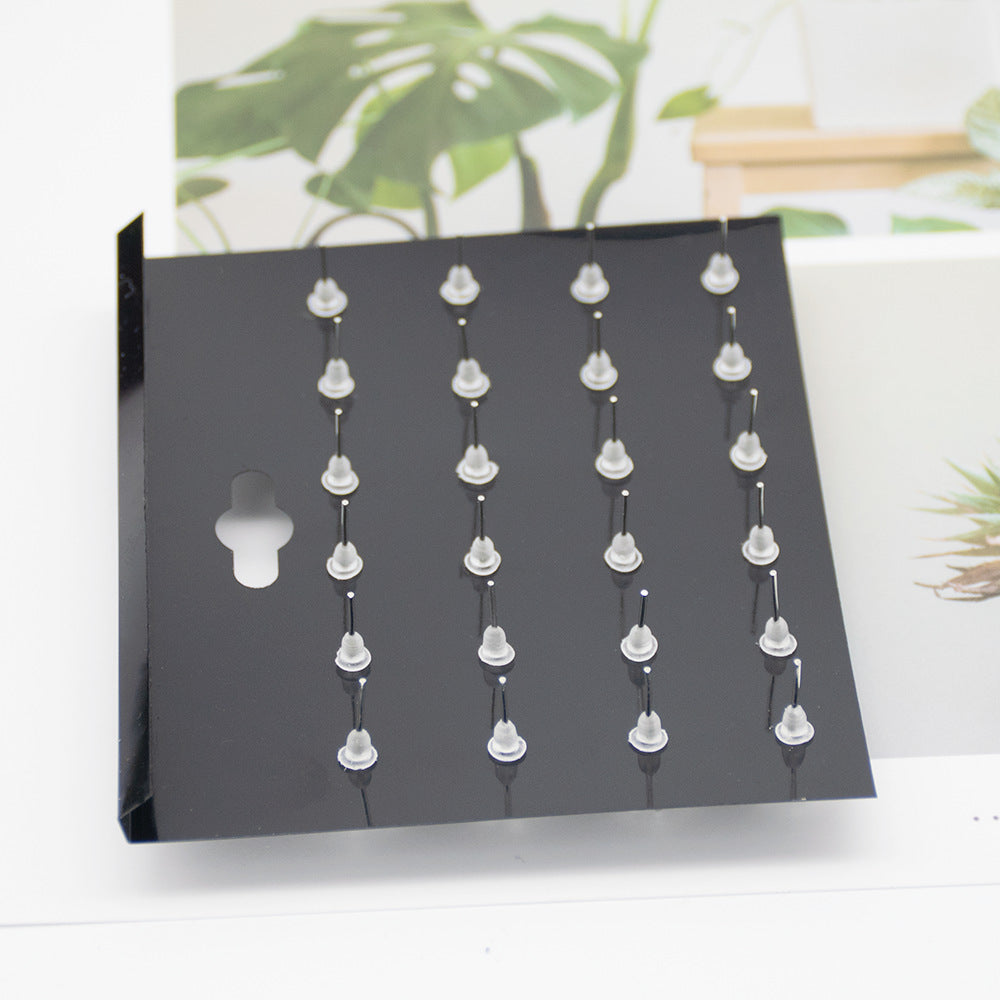 Sparkling Crystal Stud Earring Set Bowlift