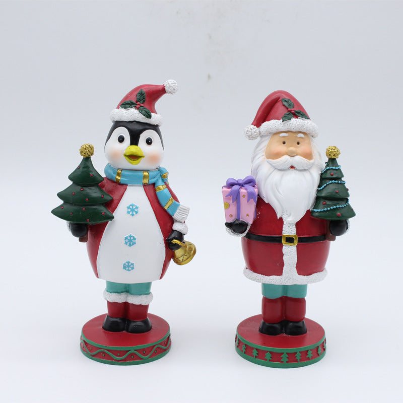 Holiday Penguin Figurine