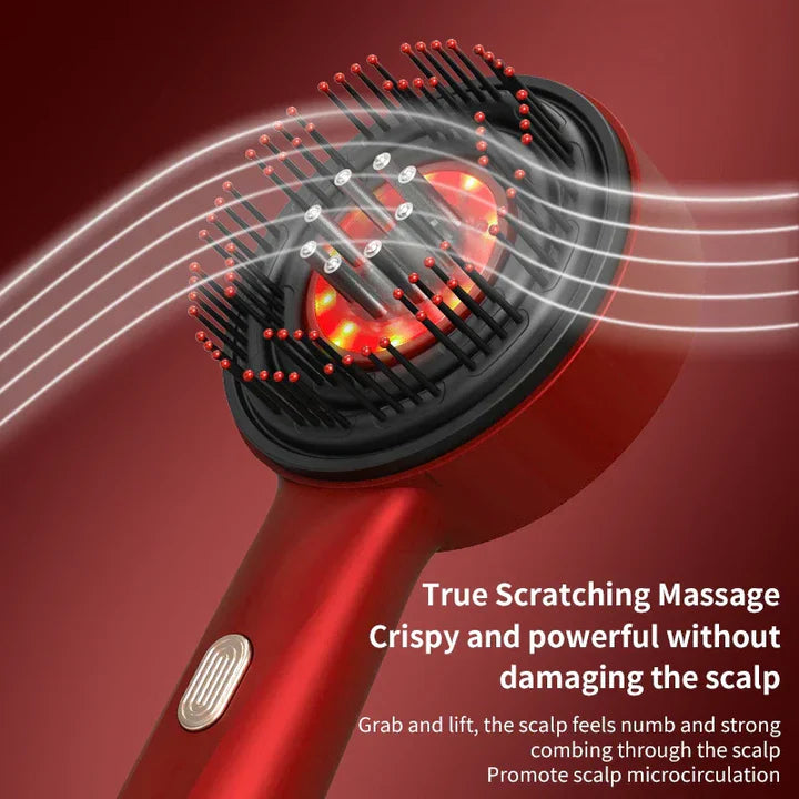 BowLift | Hair Growth Massage Comb - Red Light Scalp Massager