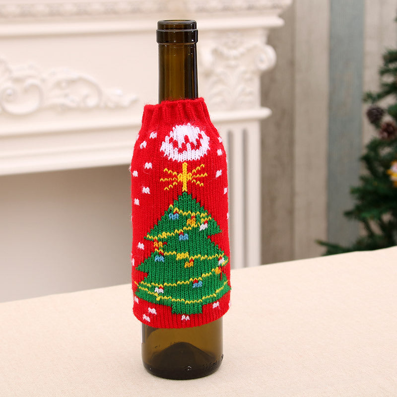 Decorative Wine Bottle Sweater Cover Bowlift