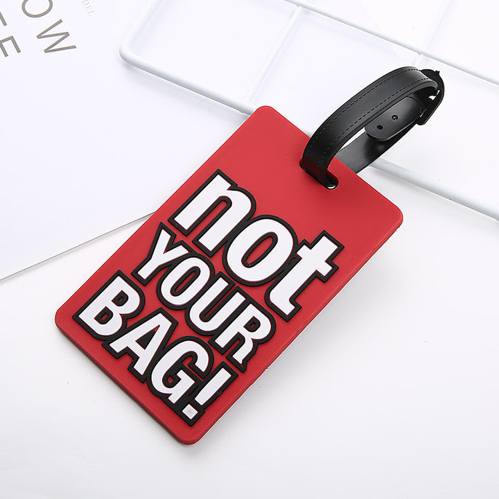 Unisex Statement Luggage Tag Bowlift