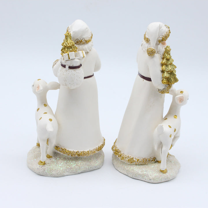 Decorative Santa Clfrom Figurine Set
