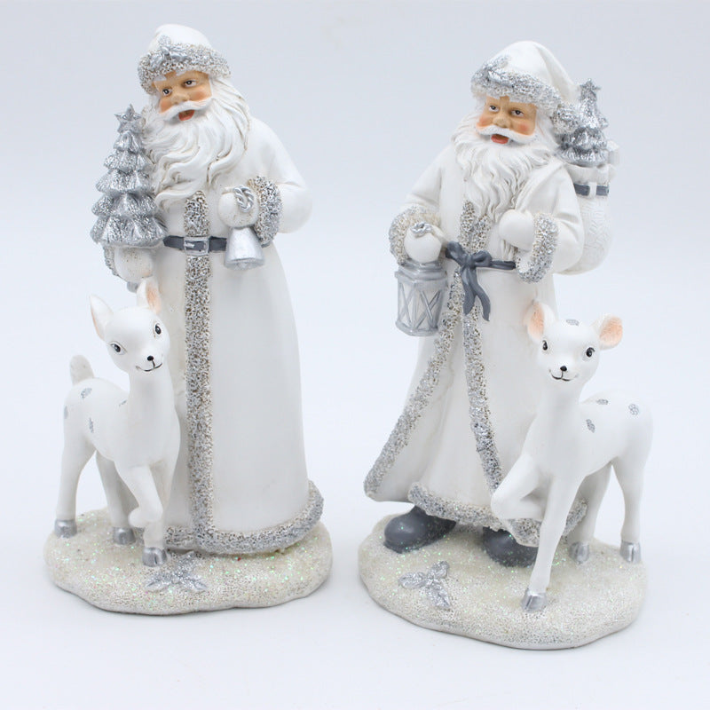 Decorative Santa Clfrom Figurine Set