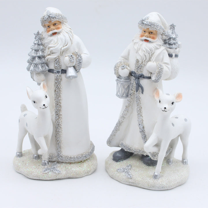 Decorative Santa Clfrom Figurine Set