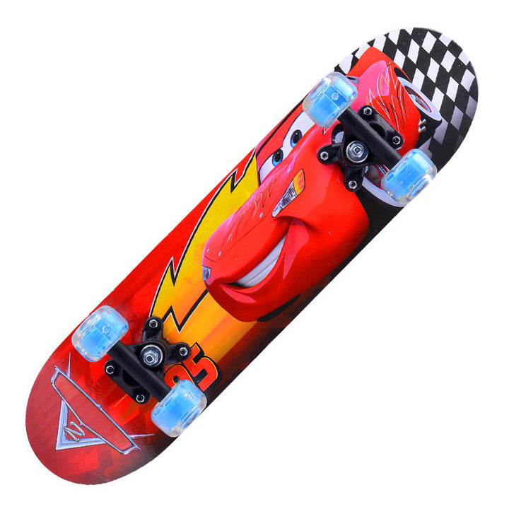 Shark-Themed Mini Skateboard Bowlift