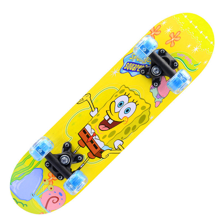 Shark-Themed Mini Skateboard Bowlift