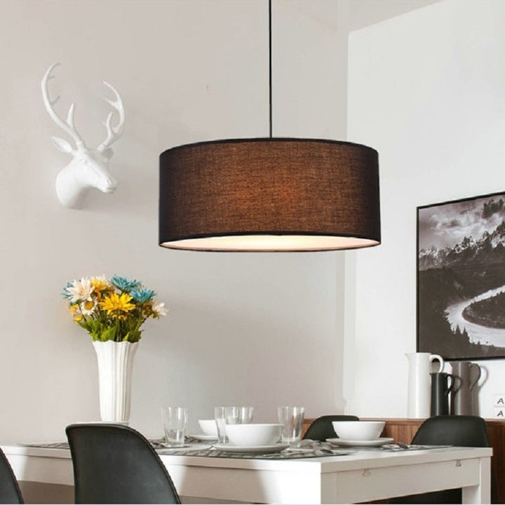 Modern Drum Pendant Light
